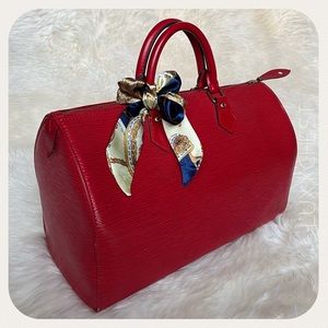 ❤️Gorgeous ❤️ Louis Vuitton Epi Red Leather Speedy 35